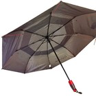 Taylormade Golf Umbrella Vortexvent Compact Technology 47 In Black 2180