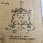 Foldable Baby Walker 9 Height Adjust Anti Rollover Wheels Activity 7-18 Month