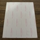 Vintage 1984 Rare Buffalo Bills Vinyl Bumper Window Decal Sticker Set Of 3