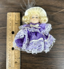 Victorian Style Vintage Bisque Jointed Doll Dollhouse 3    Porcelain