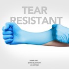 Disposable Nitrile Gloves 4 5 Mil Blue Powder-free Food-safe Cleaning Exam Glove