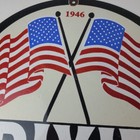 Vintage Dixie Motor Oil Sign - American Flags Gas Pump Service Sign