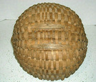 Early Wide Splint Melon Gathering Basket - Kitchen Country Basketry
