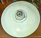Vintage 14    Goodrich Porcelain Enamel Barn Industrial Light