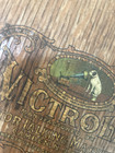 Antique Victrola Manufactured By Victor Talking Machine Co Primitive Wooden Lid