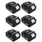 New 6 0ah Lithium Battery For Makita 18v Bl1830b Bl1845 Bl1890b Lxt400