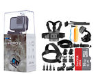 New Gopro Hero7 White Hd Waterproof Action Camera Chdhb601 Sports Bundle  10 