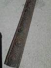 Antique Ornate Cast Iron  Fireplace Surround    Right Side Only   