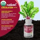 Toplux Organic Beet Root Tablets 2040mg   Nitric Oxide Booster