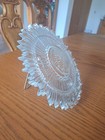 Starburst Thick Glass Vintage Art Deco 3-chain Ceiling Light Fixture Shade
