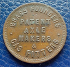 Mckenzie Brothers - Belfast  Ireland - Brass Founders - Trade Token   Coin -