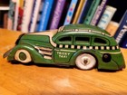 Very Nice Vintage 1930 s Marx Green Tin Litho Wind Up Tricky Taxi  2