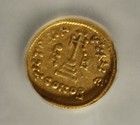 638-639 Heraclius Byzantine Gold Solidus  Icg Vf35 Constantinople   14oz Agw