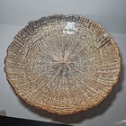 Gorgeous Irredescent Gold Decorative 12  Bowl