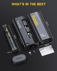 Fanttik F2 Pro Cordless Rotary Tool Kit Strong Magnetic Motor  Revostor Hub 