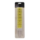 Taylor Clearvu Rain Gauge sprinkler Ground 1 18 In  W X 2 76 In  L