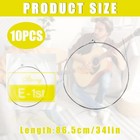 10pcs E1st Acoustic Guitar  High E String Acoustic Guitar   Acoustic Guitar S   