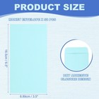 Money Envelope  50 Pcs 6 5  X 3 5  Cash Holder For Checks Coins  Light Blue