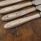 Oneida Grosvenor Set Of 9 Dinner Knives Vtg Community Silverplate Flatware Lot A