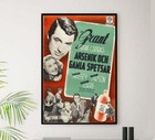 Arsenic And Old Lace 1944 - Cary Grant - Sweden - Classic Movie Poster