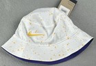 Nike Wimbledon Reversible Bucket Hat 51l Court Purple Yellow Splatter Size M Nwt