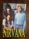 Vintage Nirvana Kurt Cobain  Dave Grohl And Krist Novoselic Poster 24 X 33 1 2 