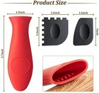 Bright Color  Chainmail Scrubber Brush  7 Pcs Cast Iron Cleaning Kit