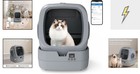 Automatic Cat Litter Box Self Cleaning App Control Weight Monitoring Ultra-quiet