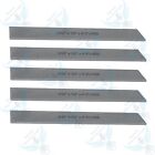 3 32  X 1 2  X 4  Inch Lathe Parting Cut Off Tool Holder Blades 5 Pieces Hss M2