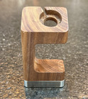 Dodo Case Wooden Apple Watch Stand Metal Base   3 Apple Watch Chargers 1m   2m  