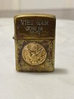 Vintage Zippo Vietnam War 68-69 Dong Ha Us Seal 2517191 Yesterday Is History       
