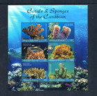 1 2 Off  23 00 Scott Value - 2018 Antigua Corals   Sponges 2 S s  Mnh Nh Umm