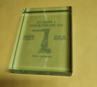 Vintage Asea Robotics Lucite Paperweight Irb Sweden Abb A o  Smith Tribute 1989