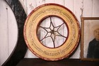 Antique Gambling Wheel 1930 s Vintage Carnival Game Board Casino Roulette Circus