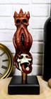 Ebros Red Octopus Skull Beer Tap Handle Figurine For Bars   Breweries