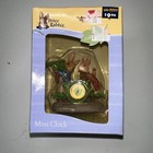 Peter Rabbit Nib Beatrix Potter Collectible Mini Clock Frederick Warne   Co 2002