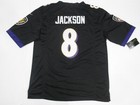 Lamar Jackson  8 Baltimore Ravens Men s On-field Game Jersey Black