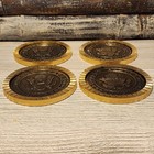 Vintage United States Congress Coasters - Set Of 4 - Congress House Seal