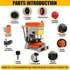 Vertical Cutter Cutting Machine 2 Year Service For Hardware Store 368a