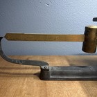 Antique 1932 Howe Us Postal Dept Mail Scale Iron   Brass Arm Balance Scale  b 