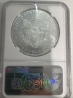 2017 w   1 American Silver Eagle Ngc Ms70     West Point 