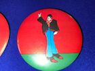 All  4  Vintage Beatles Yellow Submarine Movie Pinback button badge 3  1968 King