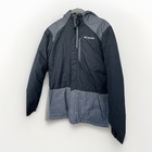 Columbia Lightning Lift Insulated Hood Zip Jacket Sb5022 Black Gray Boy Xl Used