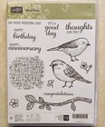 Stampin Up Stamp die Set Bundle   Best Birds   Used- Detailed Birds Dies  Htf 