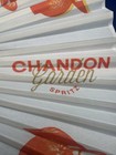 Chandon Sparkling Wine Garden Spritz Bamboo Fans Limited Edition Set Of 25 - 13