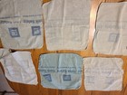15 Vintage Gm Original Shop Rags  Various Condition  All Readable  