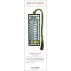 Casement Window  -  Brass Bookmark  -  Frank Lloyd Wright