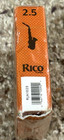 Rico Alto Saxophone Unfiled Reeds 2 5 Strength 10 Pack New  read Desc  
