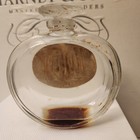 Vintage Caron L infini Parfum Bottle Large Empty Art Deco Glass Lalique Numbered