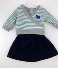 Pleasant Company American Girl Molly Meet Skirt   18    Og Shirt Dress Tights Lot